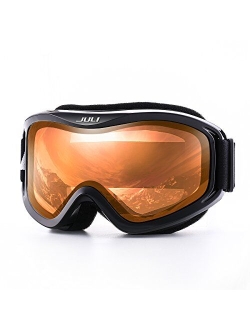 JULI Eyewear Juli Ski Goggles,Snow Snowboard Goggles for Men Women Snowmobile Skiing Skating