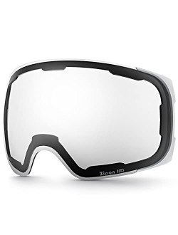 Ski Goggles, Z1 Zipon HD Lens Snow Snowboard Goggles for Men Women Adult