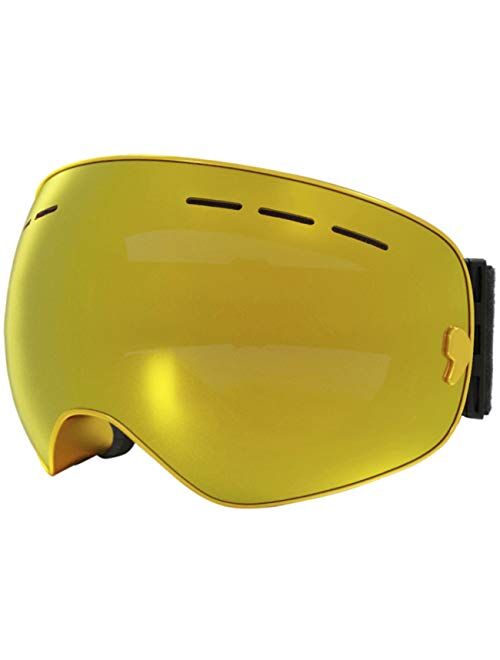 JULI Eyewear Juli Ski Goggles,Winter Snow Sports Snowboard Goggles with Anti-Fog Lens BNC