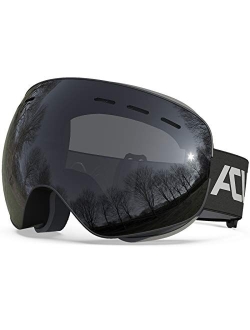 ACURE Ski Goggles, Snow Snowboard Goggles Anti Fog UV400 Protection for Men Women Kids