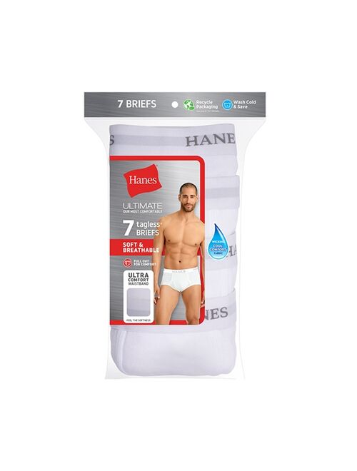 Hanes Men's 7-Pk. Ultimate ComfortSoft Briefs