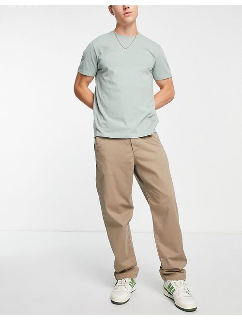 Jack & Jones Intelligence loose fit chinos in beige