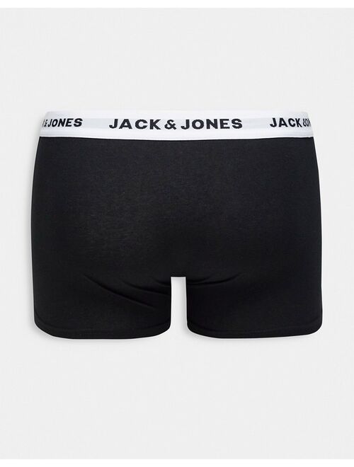 Jack & Jones 5 pack trunks in multi