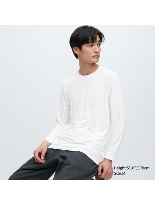 Uniqlo HEATTECH Crew Neck Long-Sleeve T-Shirt