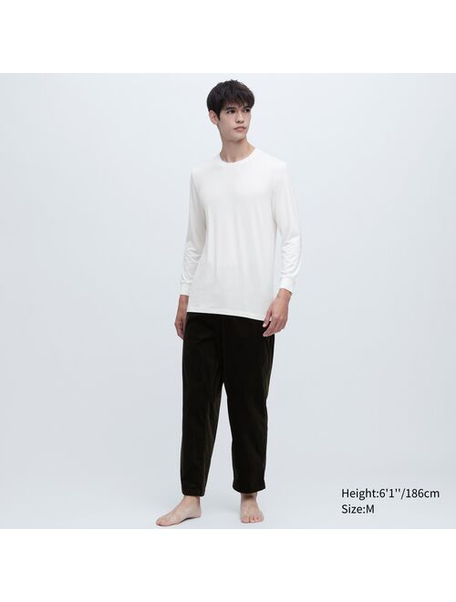 Uniqlo HEATTECH Crew Neck Long-Sleeve T-Shirt