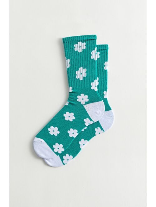 Urban Outfitters Allover Floral Crew Sock