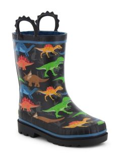 Toddler, Little Boy's and Big Boy's Printed Rubber Rain Boots