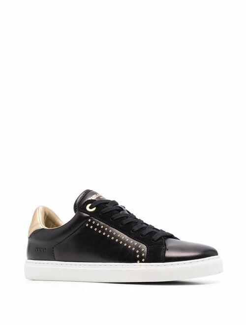 Zadig&Voltaire stud-embellished low-top sneakers