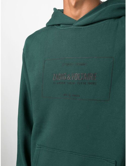 Zadig&Voltaire logo-print hoodie