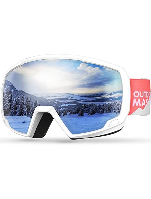 OutdoorMaster Kids Ski Goggles, Snowboard Goggles - Youth Snow Goggles