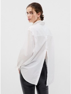 100% Organic Cotton Button-Back Big Shirt