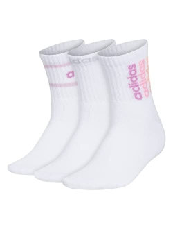 Womens Sport Linear High Quarter Socks (3-pair)