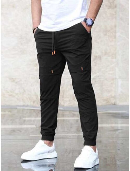 Shein Men Drawstring Waist Pants