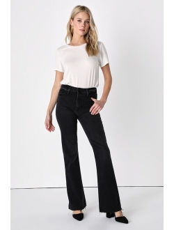 Kaelie Medium Wash High-Rise Vintage Flare-Leg Jeans