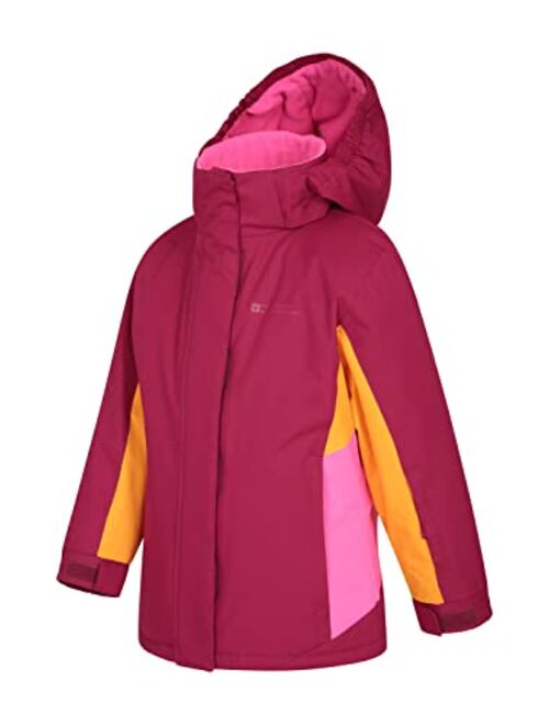 Mountain Warehouse Honey Kids Ski Jacket - Winter Snow Coat- Skiing