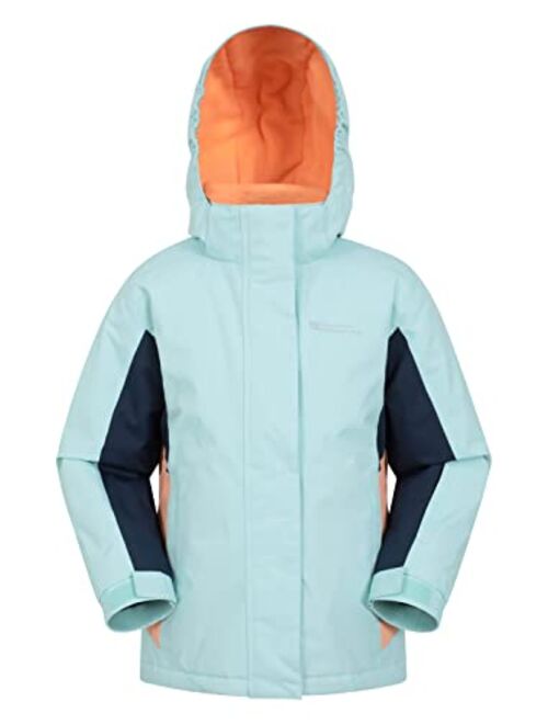 Mountain Warehouse Honey Kids Ski Jacket - Winter Snow Coat- Skiing