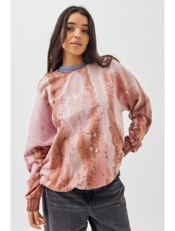 Remade Rain Dye Crew Neck Sweatshirt