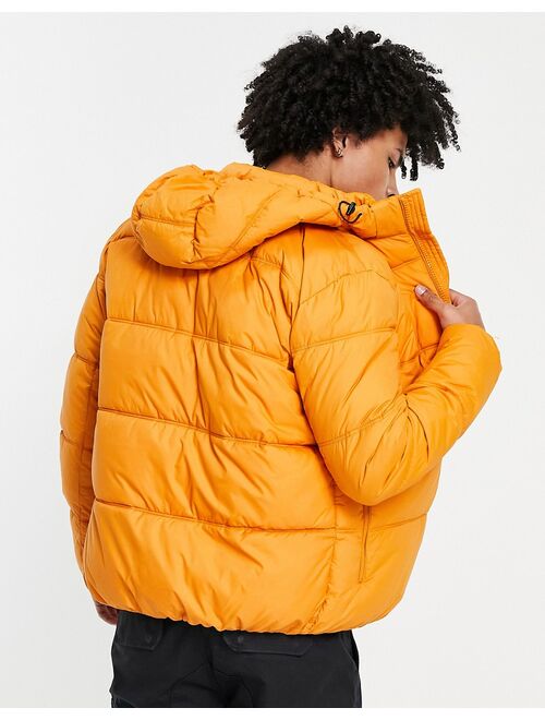 Nicce expo padded jacket in orange