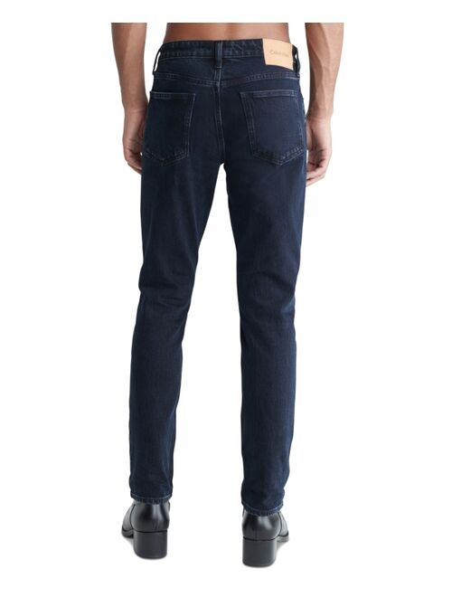 Calvin Klein Men's Slim Straight-Fit Stretch Jeans