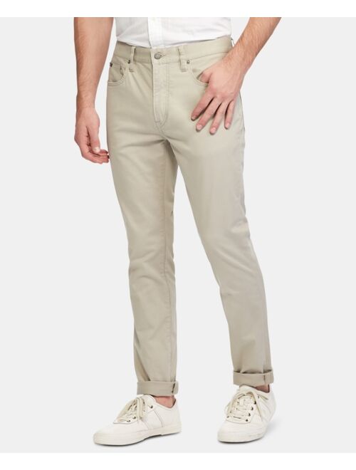 Polo Ralph Lauren Men's Slim Straight Stretch Sateen Five-Pocket Pants