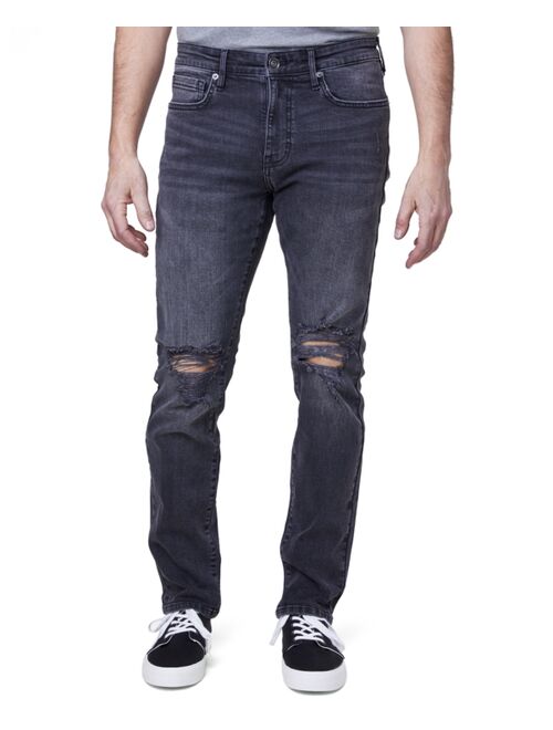 Lazer Men's Skinny Fit Stretch Jeans