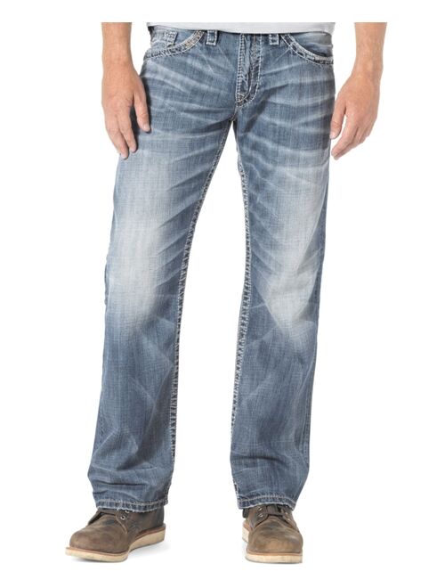 Silver Jeans Co. Men's Zac Relaxed Fit Straight Jeans