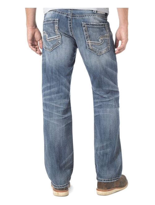 Silver Jeans Co. Men's Zac Relaxed Fit Straight Jeans