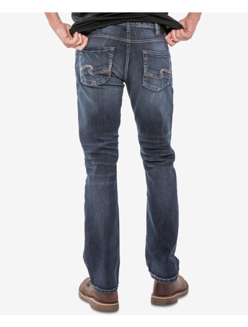 Silver Jeans Co. Men's Allan Classic Fit Slim Stretch Jeans