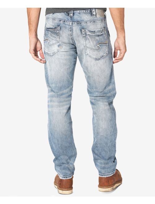 Silver Jeans Co. Men's Eddie Relaxed Fit Tapered Jeans