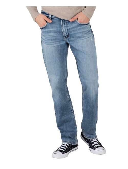 Silver Jeans Co. Men's Machray Classic Fit Straight Leg Stretch Jeans