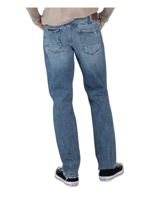 Silver Jeans Co. Men's Machray Classic Fit Straight Leg Stretch Jeans