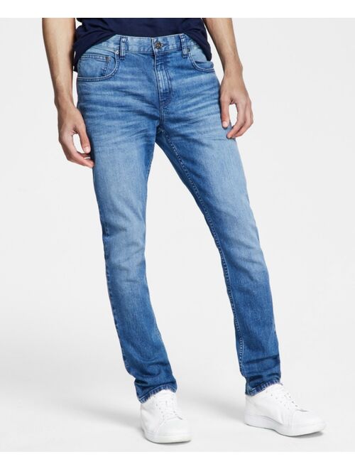 INC International Concepts Men's Skinny-Fit Medium Wash Jeans, Created for Macy's