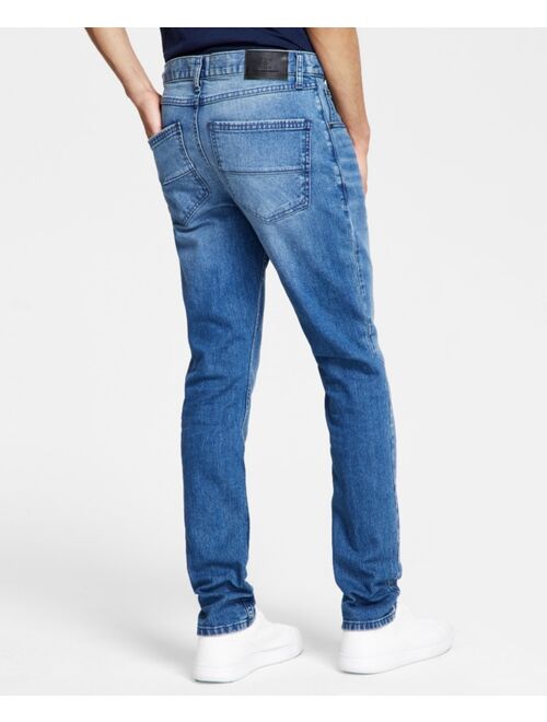 INC International Concepts Men's Skinny-Fit Medium Wash Jeans, Created for Macy's