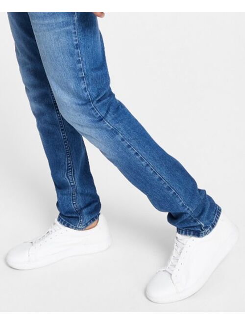 INC International Concepts Men's Skinny-Fit Medium Wash Jeans, Created for Macy's