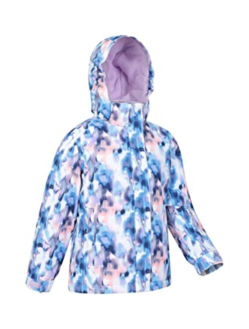 Mountain Warehouse Snowdrop Printed Kids Winter Ski Jacket-Waterproof