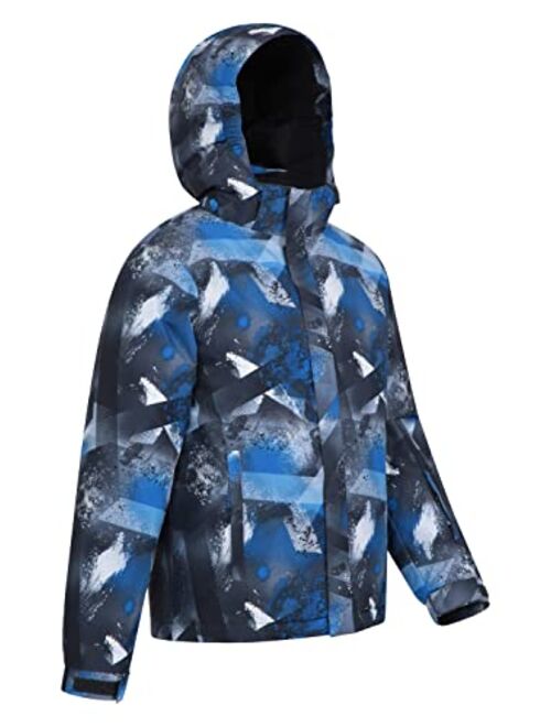 Mountain Warehouse Kids Waterproof Winter Ski Jacket - Fleece Lined