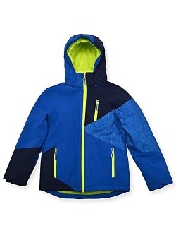 Arctic Quest Boys Windproof Water Resistant Insulated Hooded Winter Snow and Ski Jacket