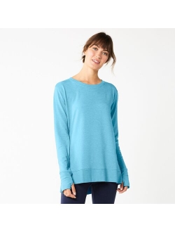 Super Soft Solid Tunic Sweatshirt