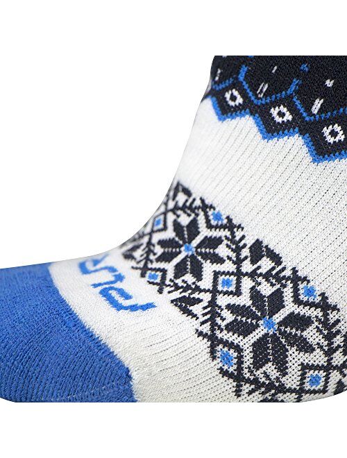 Pure Athlete Warm Wool Ski Socks Winter Women Skiing Merino Snowboard Pack Men