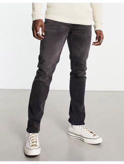 Pretty Green Erwood slim fit jeans in gray