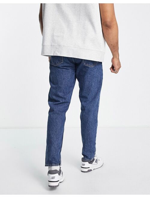 Dr Denim Rush tapered jeans in mid wash