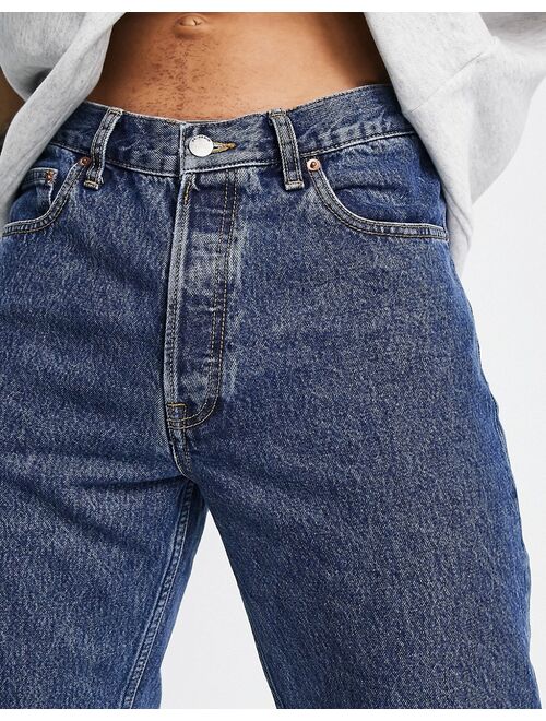 Dr Denim Rush tapered jeans in mid wash