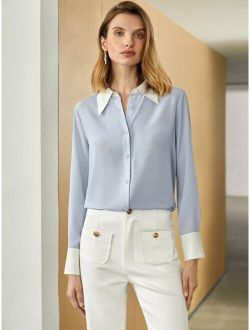 Premium Two Tone Straight Shirt