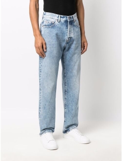 VLogo straight-leg jeans