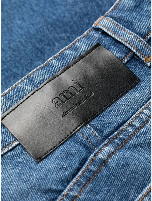 AMI Paris straight fit denim jeans