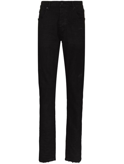 Purple Brand five-pocket skinny cut jeans