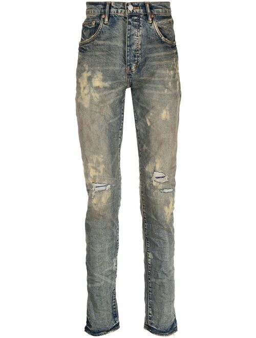 Purple Brand distressed-effect jeans