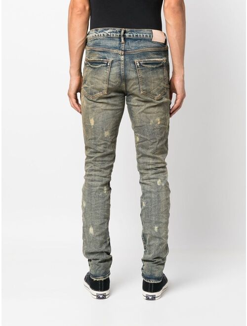 Purple Brand distressed-effect jeans