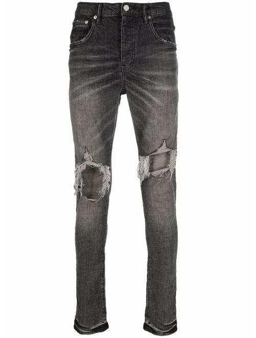 Purple Brand low-rise slim-fit jeans