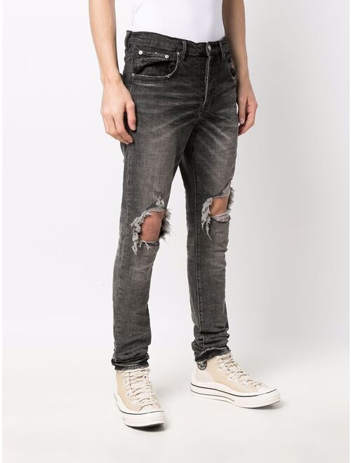 Purple Brand low-rise slim-fit jeans